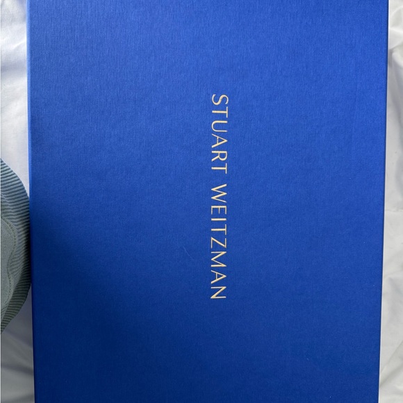 Stuart Weitzman Tieland Slate Suede Boots - Picture 2 of 3